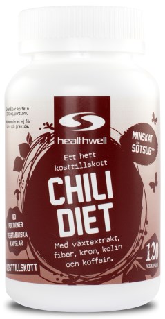 Miniatyrbild Healthwell Chili Diet, 360 kaps