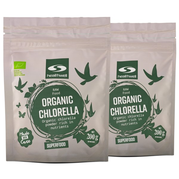 Healthwell Chlorella EKO, 400 g