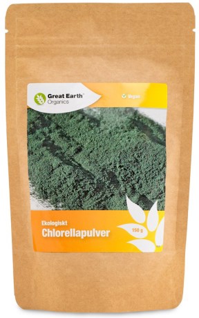 Miniatyrbild Great Earth Chlorellapulver, 150 g