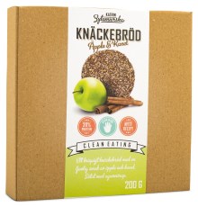 Miniatyrbild Clean Eating Knckebrd, 200 g, ppel & Kanel