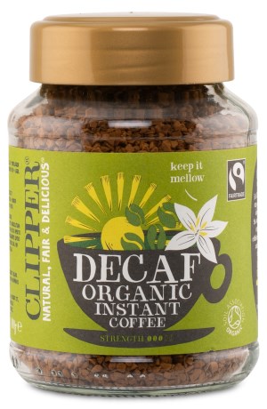 Miniatyrbild Clipper Snabbkaffe Koffeinfri EKO, 100 g