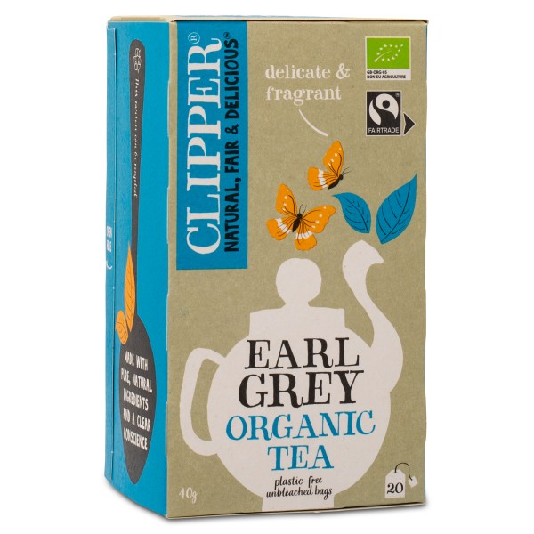 Clipper Tea Earl Grey EKO, 20 påsar