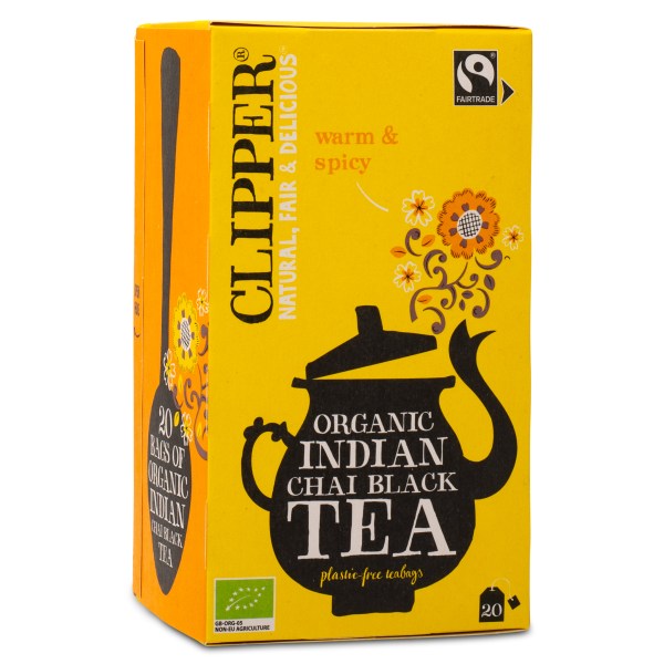 Clipper Tea Indian Chai EKO, 20 påsar