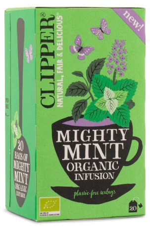 Miniatyrbild Clipper Tea Mighty Mint Infusion, 20 psar