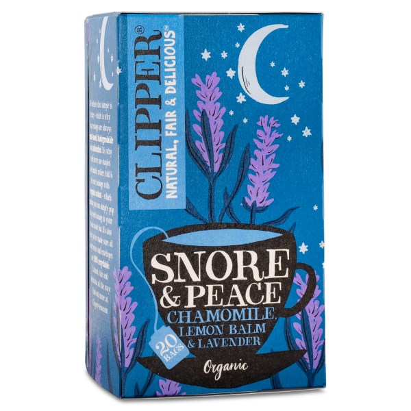 Clipper Tea Snore & Peace Infusion Tea EKO, 20 påsar
