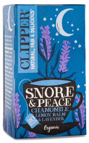 Miniatyrbild Clipper Tea Snore & Peace Infusion Tea EKO, 20 psar