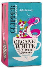 Miniatyrbild Clipper Tea White Raspberry EKO, 20 psar