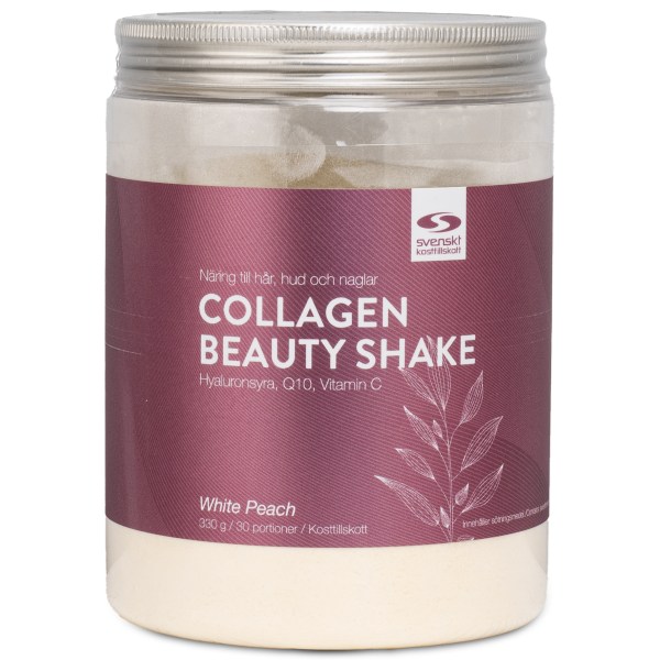 Collagen Beauty Shake, White Peach, 330 g