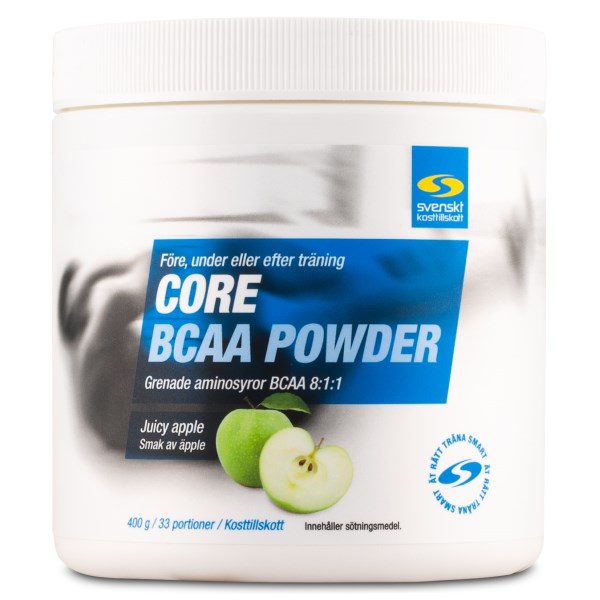 Core BCAA Powder, Juicy Apple, 400 g
