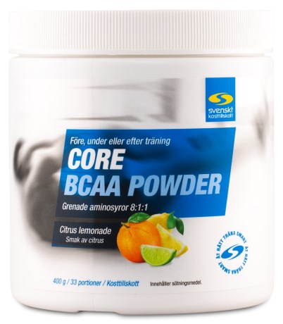 Miniatyrbild Core BCAA Powder, Citrus Lemonade, 400 g