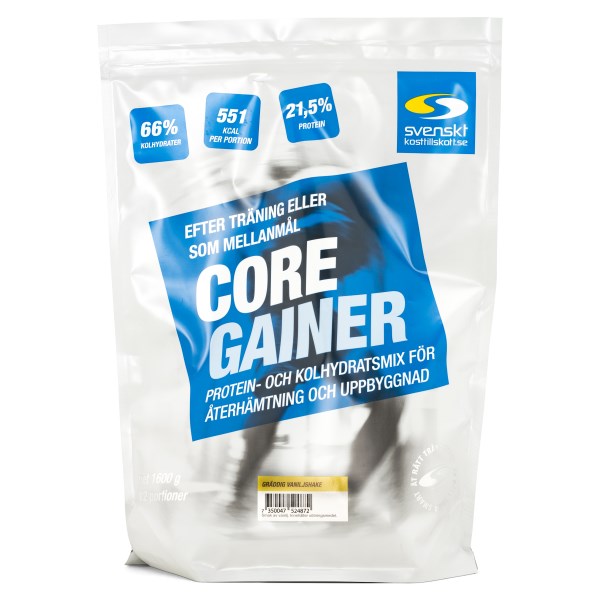 Core Gainer Gräddig Vaniljshake 1,6 kg