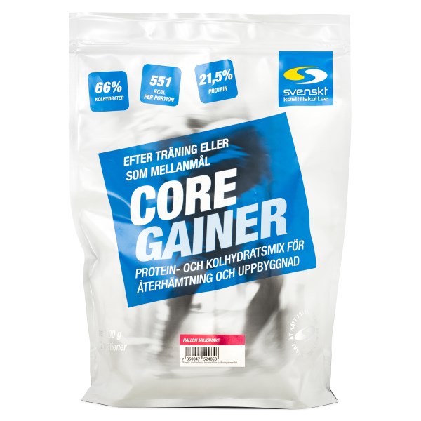 Core Gainer Hallon Milkshake 1,6 kg