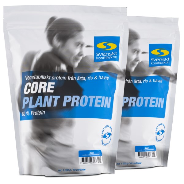 Core Plant Protein, Vanilj Stevia, 2 kg