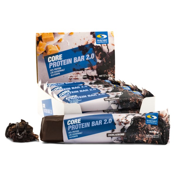 Core Protein Bar 2.0 Chokladbomb 12-pack