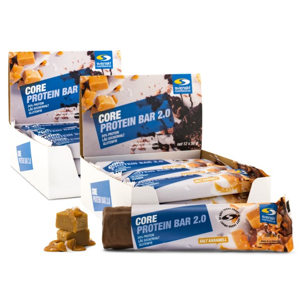 Core Protein Bar 2.0 Salt karamell 24-pack