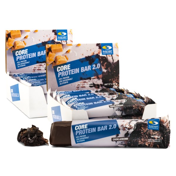 Core Protein Bar 2.0 Chokladbomb 24-pack