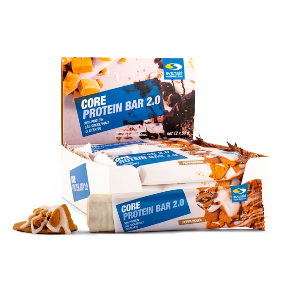 Core Protein Bar 2.0 Pepparkaka 12-pack