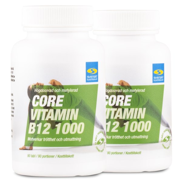 Core Vitamin B12, 180 tabl