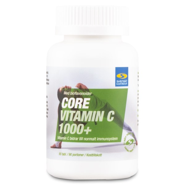 Core Vitamin C 1000+, 90 tabl