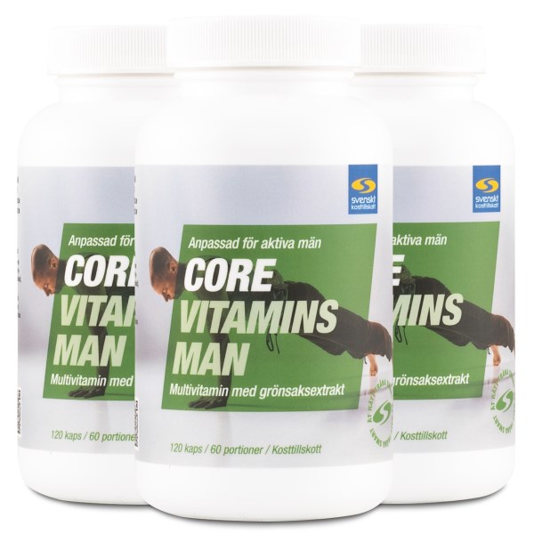 Core Vitamins Man, 360 kaps