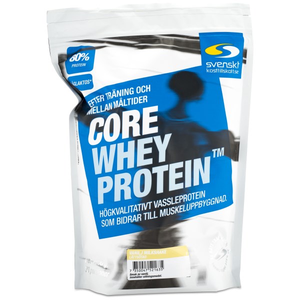 Core Whey Protein Vanilj Milkshake Lättsötad 1 kg
