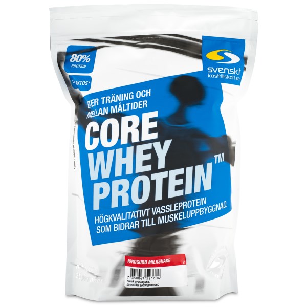 Core Whey Protein Jordgubb Milkshake 1 kg