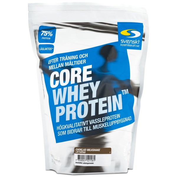 Core Whey Protein Choklad Milkshake Lättsötad 1 kg