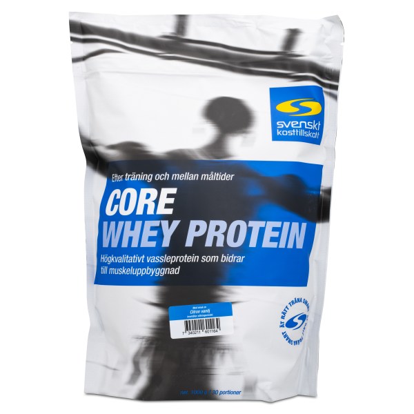 Core Whey Protein, Citron/Vanilj, 1 kg