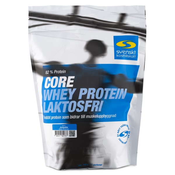 Core Whey Protein Laktosfri, Jordgubb, 750 g