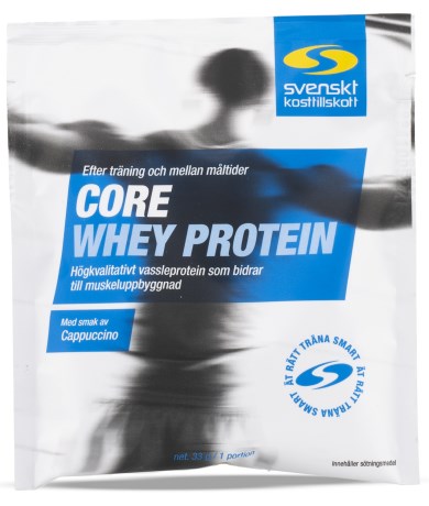 Miniatyrbild Core Whey Protein Portionspse, Cappuccino, 33 g