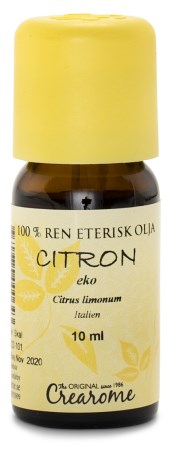 Miniatyrbild Crearome Eterisk Citronolja, 10 ml