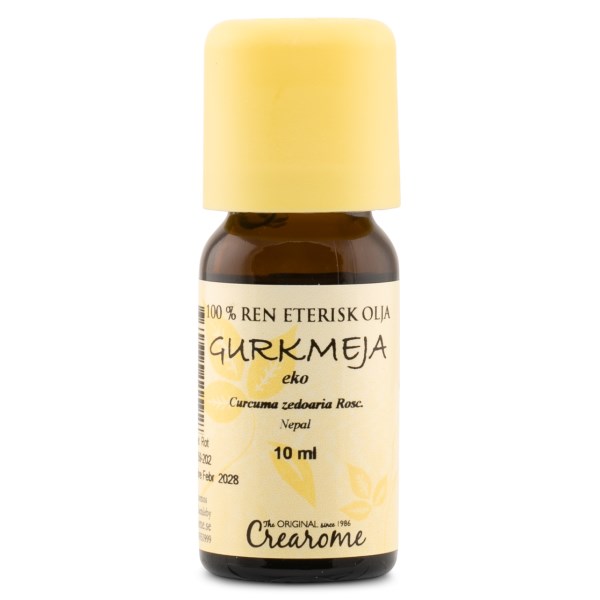Crearome Eterisk Olja Gurkmeja Eko, 10 ml