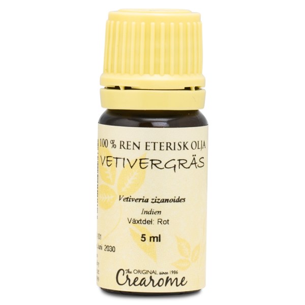 Crearome Eterisk Olja Vetivergräs Eko, 5 ml