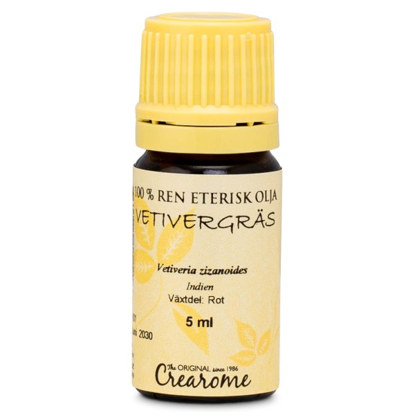 Crearome Eterisk Olja Vetivergräs Eko, 5 ml