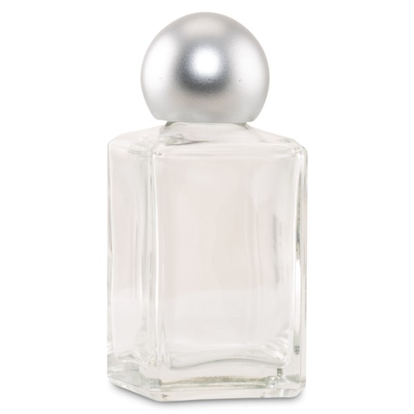 Crearome Glasflaska Fyrkantig Klar, 30 ml