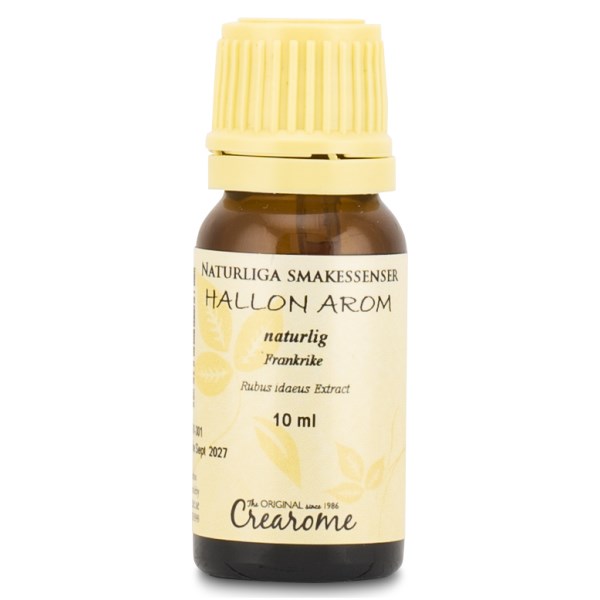 Crearome Hallonarom Naturligt, 10 ml