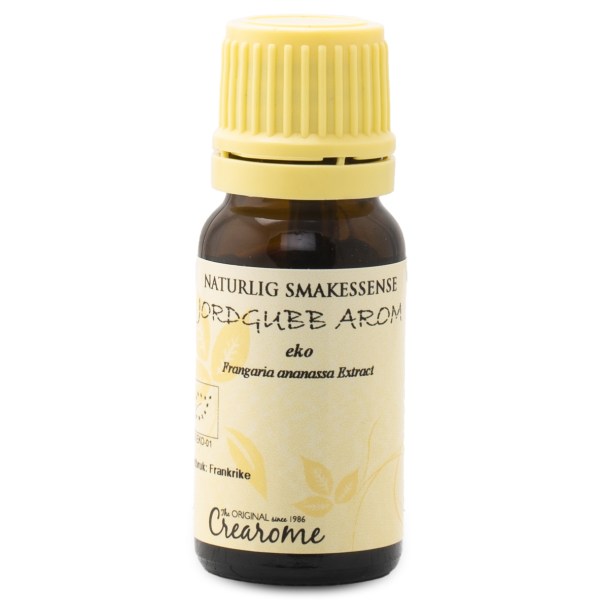 Crearome Jordgubbsarom EKO, 10 ml