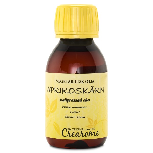 Crearome Kallpressad Aprikoskärnolja EKO, 100 ml