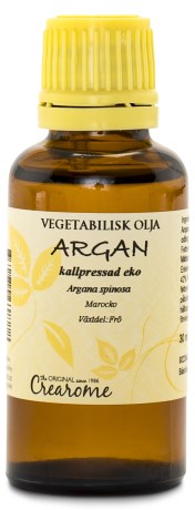 Miniatyrbild Crearome Kallpressad Arganolja, 30 ml
