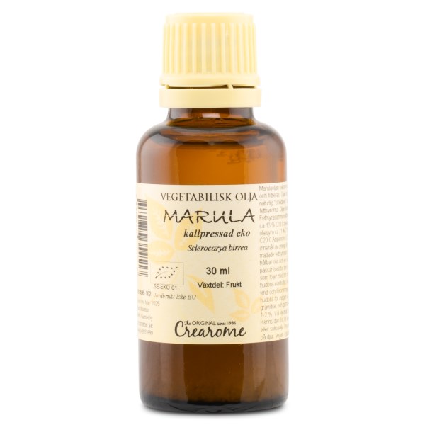 Crearome Kallpressad Marulaolja Eko, 30 ml