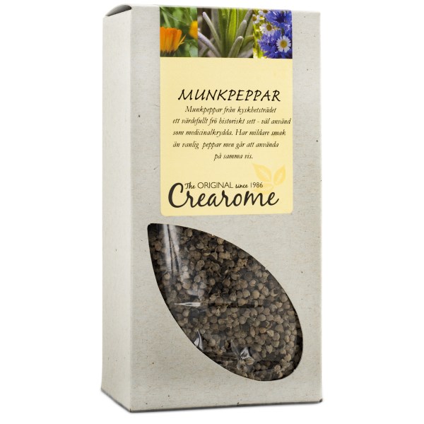 Crearome Munkpeppar Hel, 100 g