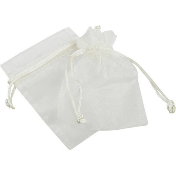 Crearome Organzapåse 90x120mm, Creme