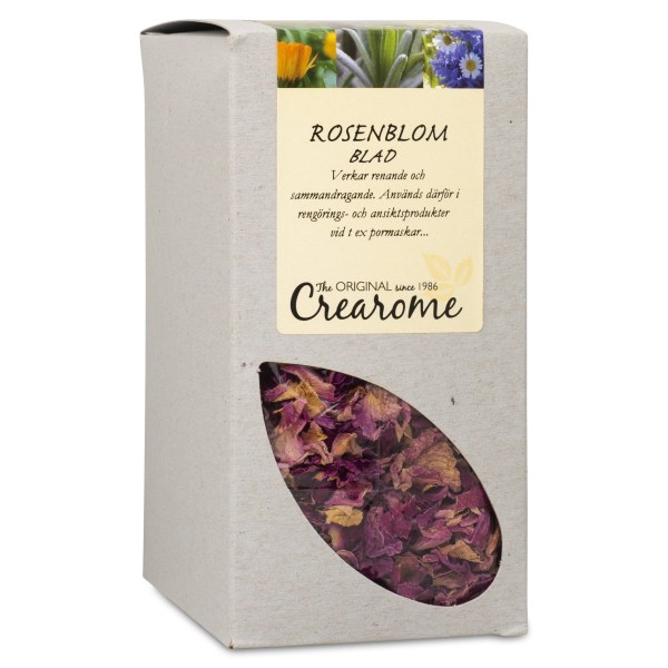 Crearome Rosenblomsblad, 100 g