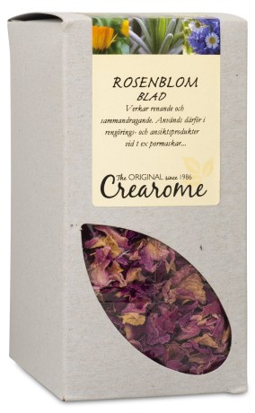 Miniatyrbild Crearome Rosenblomsblad, 100 g