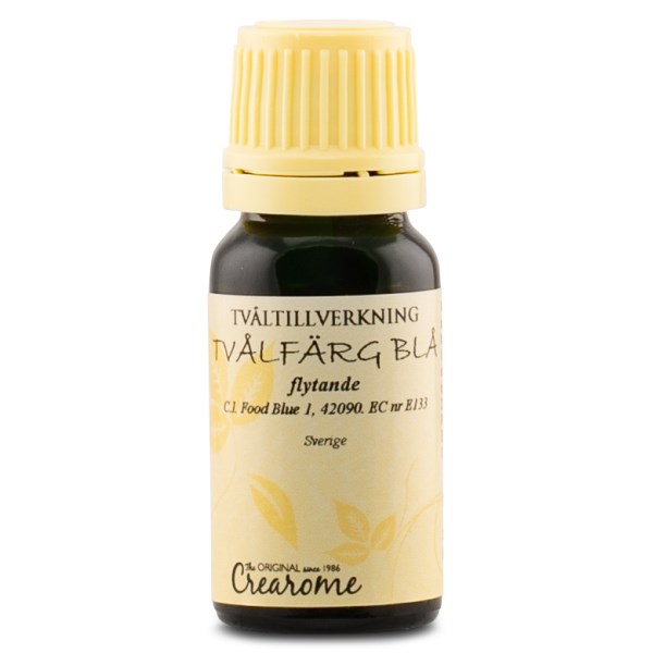 Crearome Tvålfärg Flytande, 10 ml, Blå