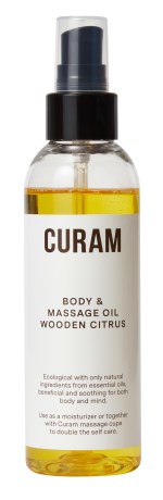 Miniatyrbild Curam Body and massage oil Wooden Citrus, 150 ml