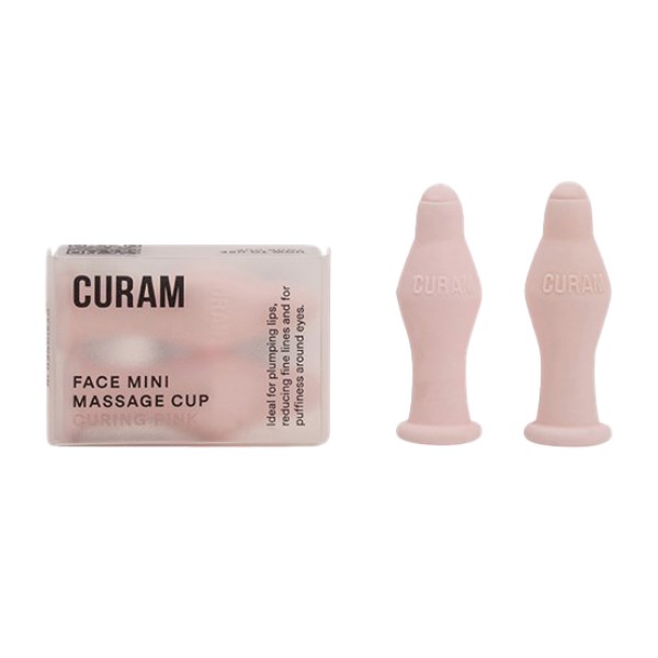 Curam Face Cup Mini, 2-pack, Curing Pink