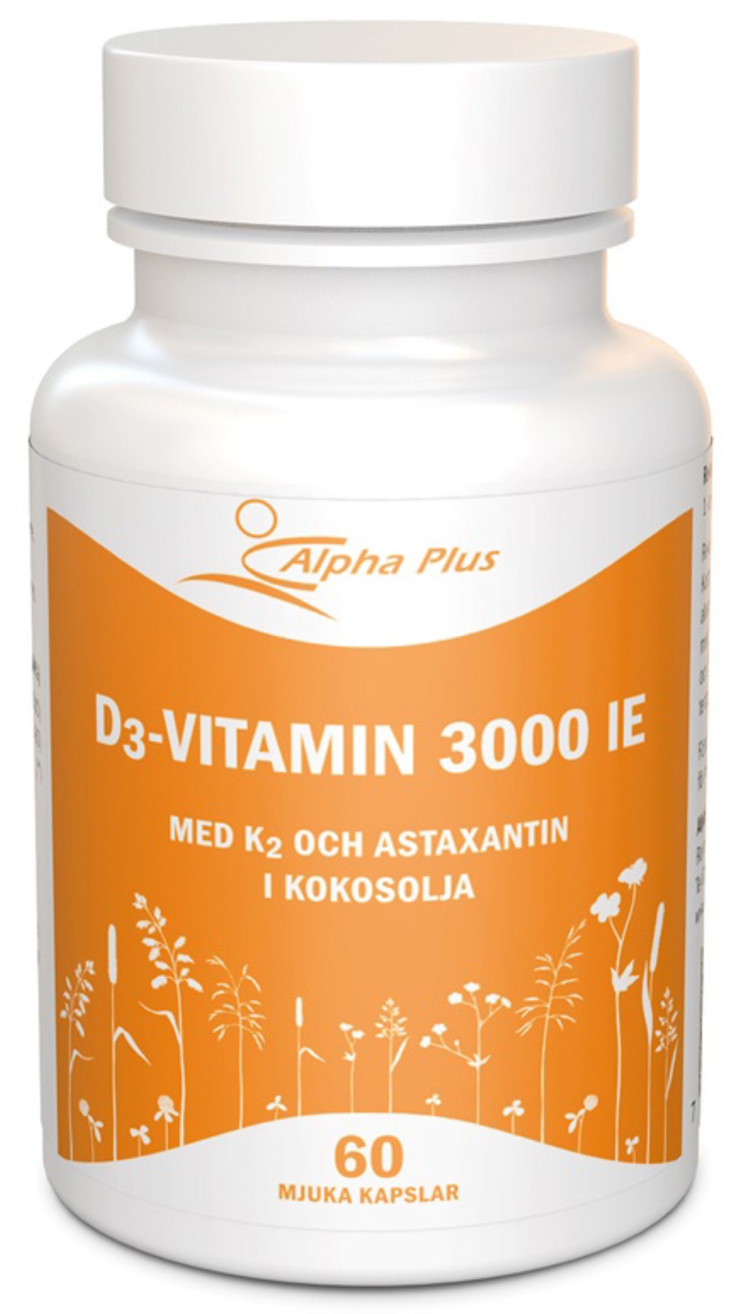 Handla Alpha Plus D3Vitamin 3000IE hos Svensk Hälsokost. Fri frakt!