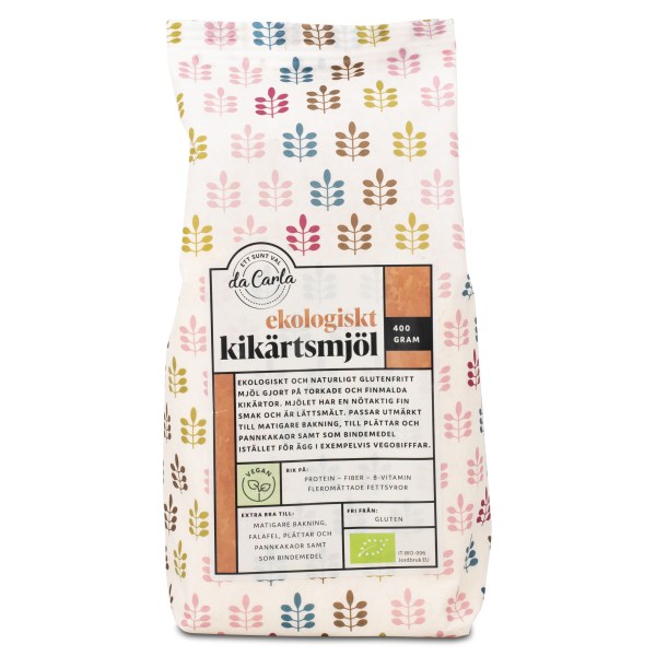 da Carla Kikärtsmjöl, 400 g