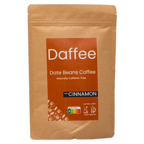 Daffee Koffeinfritt Dadelkaffe, Kanel, 250 g